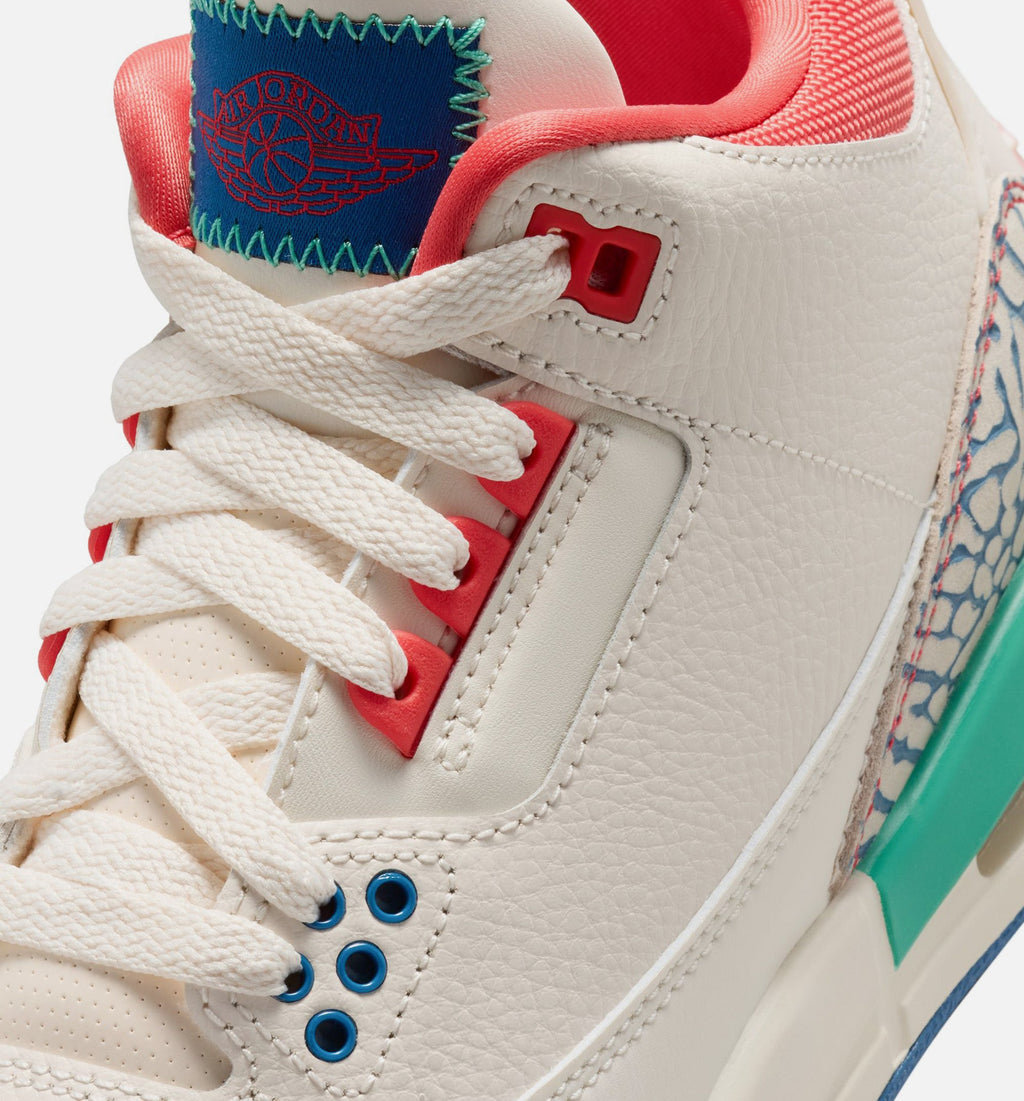 Air Jordan 3 Retro Play Your Way Grade School Shoes
