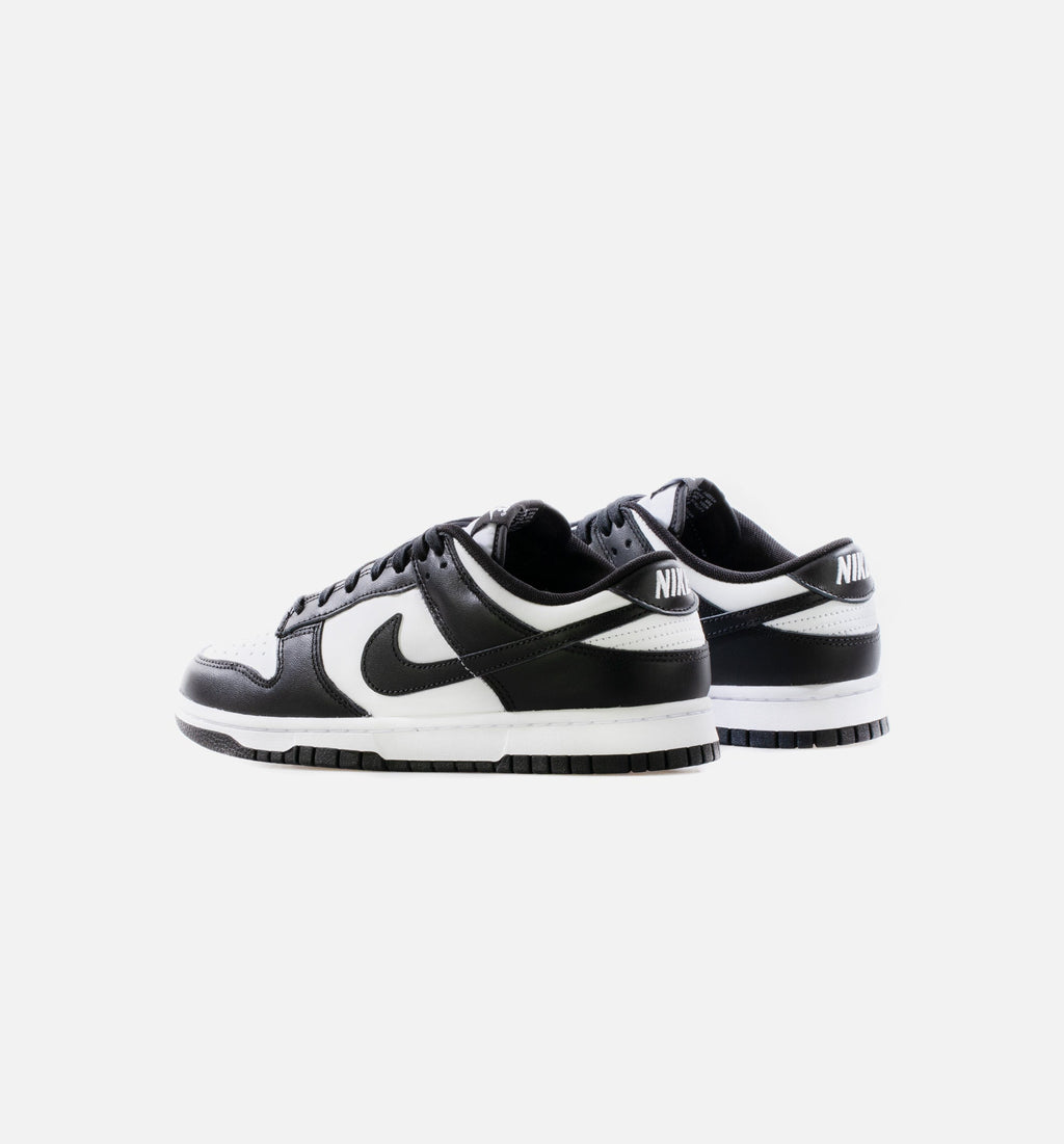 Dunk Low Men's Lifestyle Shoes - Black / White